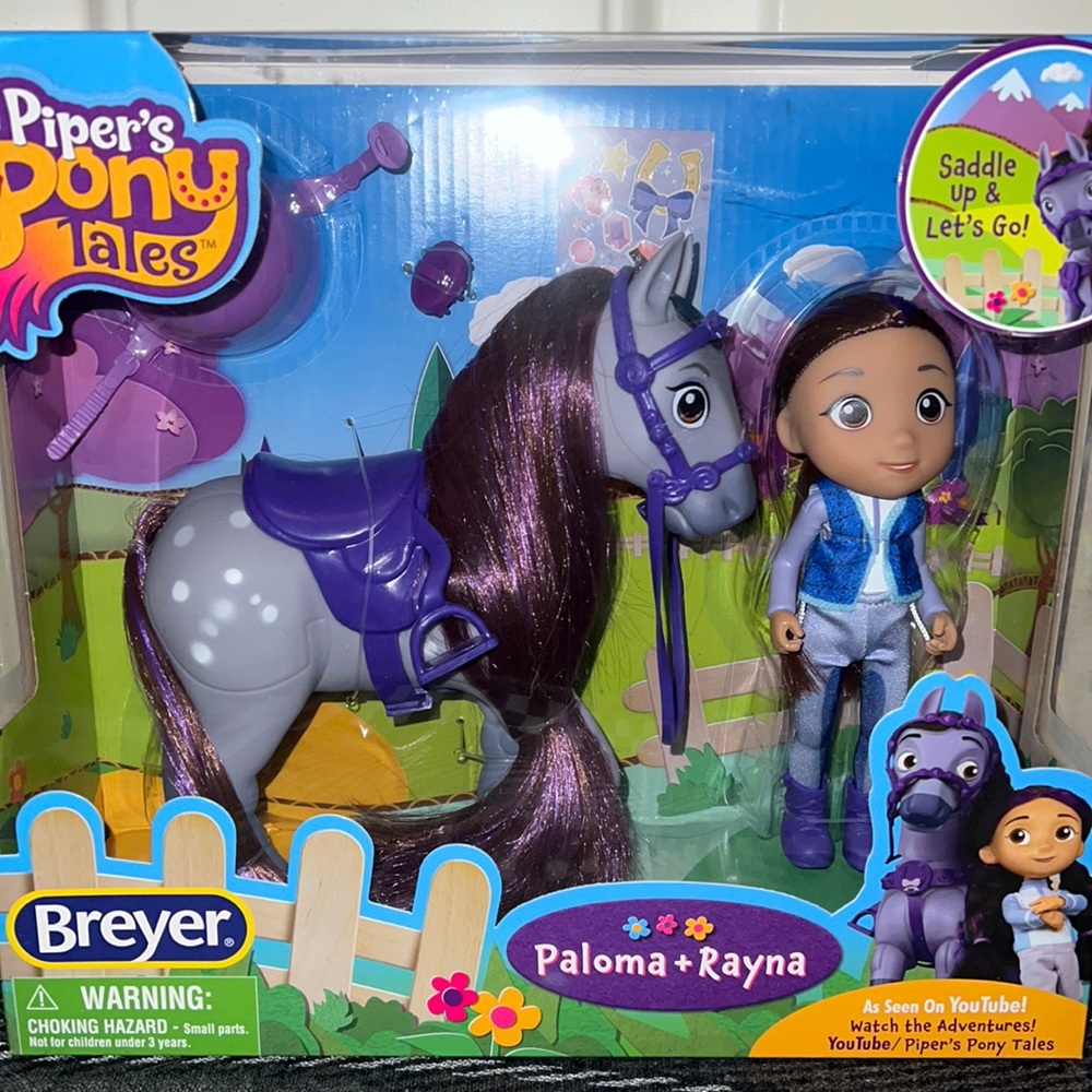 BREYER BUNDLE:DOLL,HORSE& ACCESSORY GIFT SET!! GREAT GIFT!!!